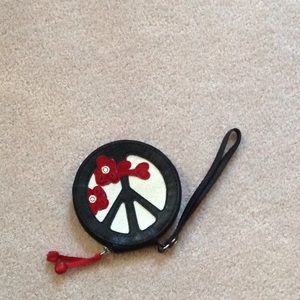 Fossil Peace Sign Wristlet